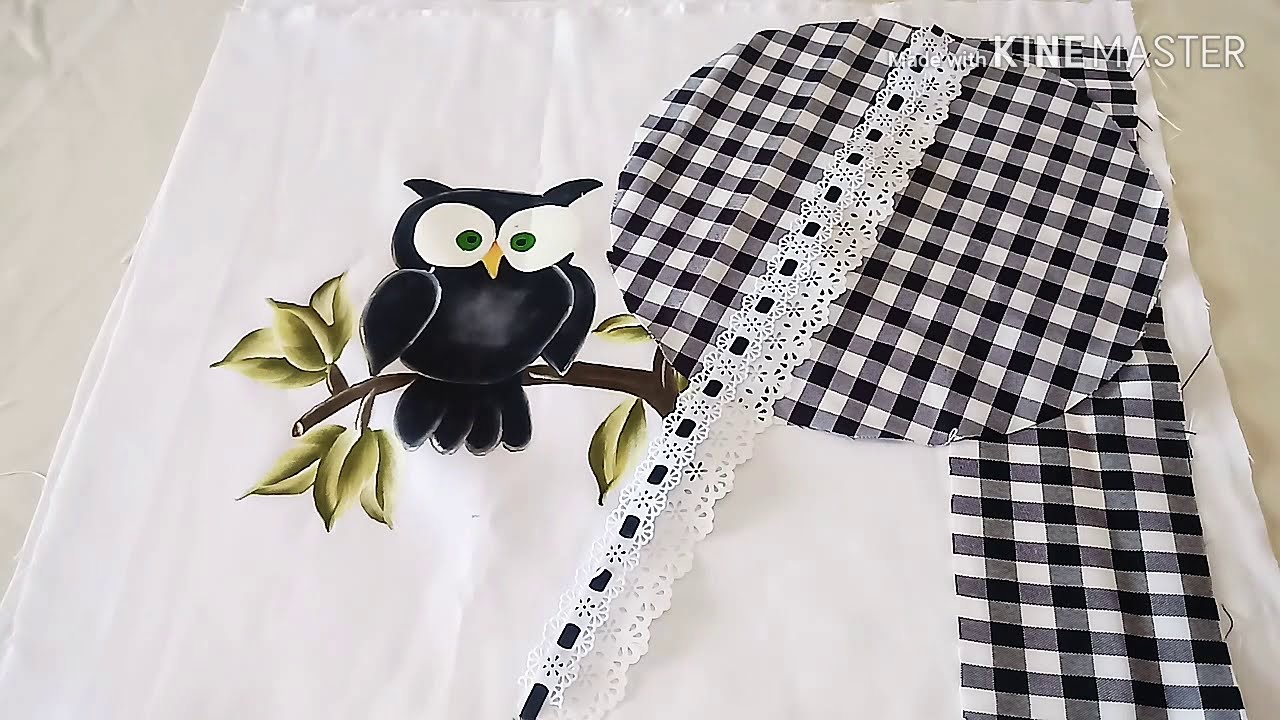 #rumoaos40k.                              Capa para galão de água.(kit de cozinha da coruja)