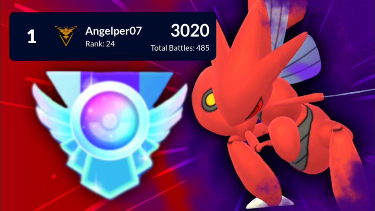 This trainer just hit LEGEND and Rank 1 in the world with Scizor! | Pokémon GO Battle League