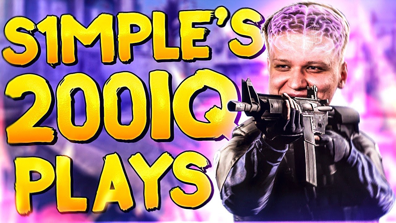 S1MPLES SMARTEST CS:GO PLAYS! (200IQ MOMENTS)