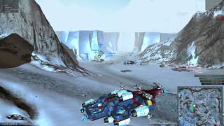 Robocraft T10 Battle - Hover Laser Tank (good team work)