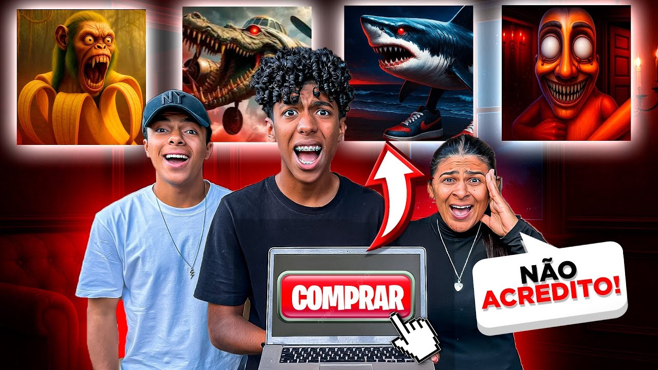 CONPREI TODOS OS BICHOS DA DARK WEB EO PIOR ACONTECEU!!