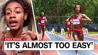 How Sha'Carri Richardson Is DOMINATING The Track..