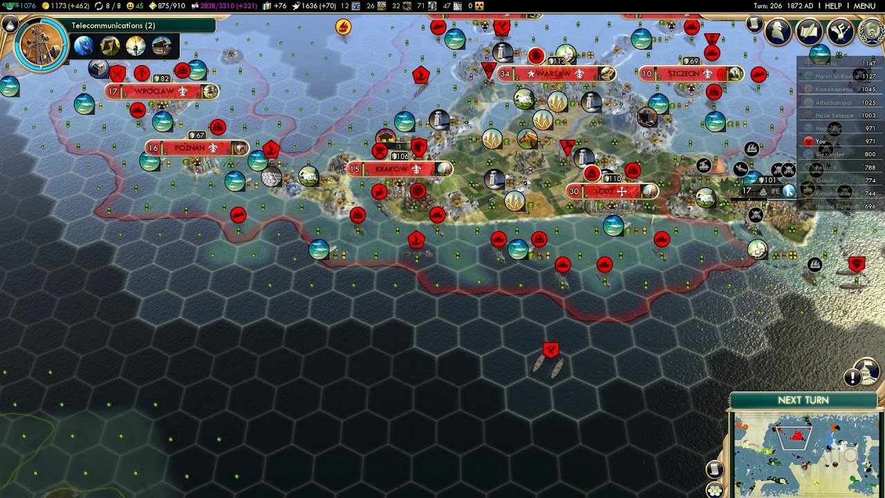 Civ 5 Deity Diplomatic Victory PART 5 YouTube