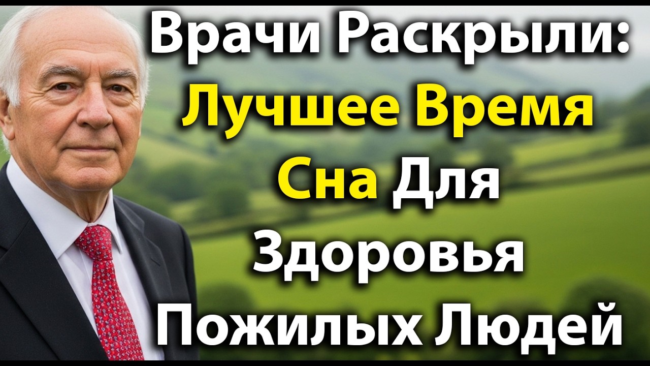 Лучшее Время Сна Для Пожилых Людей Для Улучшения Здоровья И Продления Жизни По Мнению Врачей!