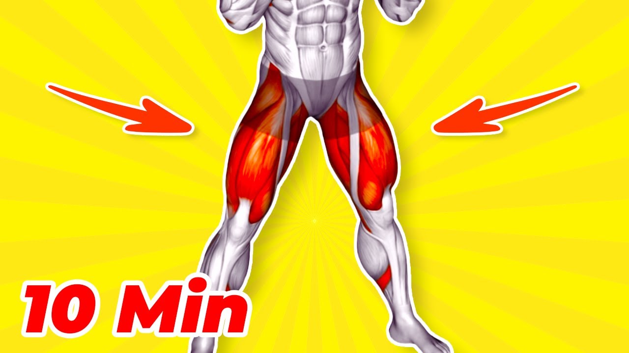 Best 10 Leg Exercises at Home – No Equipment Needed! - YouTube