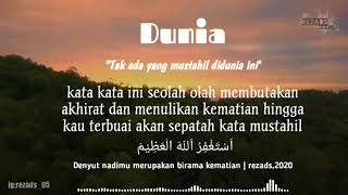 Opick_Tiada Duka Yang Abadi(story wa,kata kata islami,bijak,muhasabah,viral quotes)
