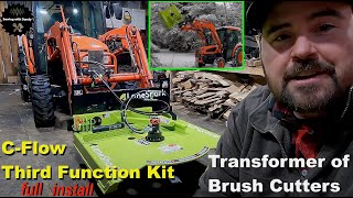 The BEST Front Loader Attachment EVER? Lane Shark Brush Cutter is Here!