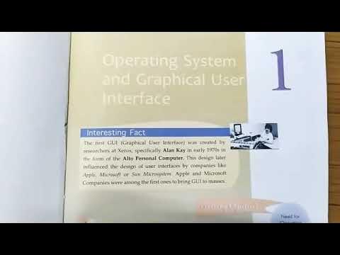 Class 8th Computer Chapter 1 Operating System and Graphical User ...