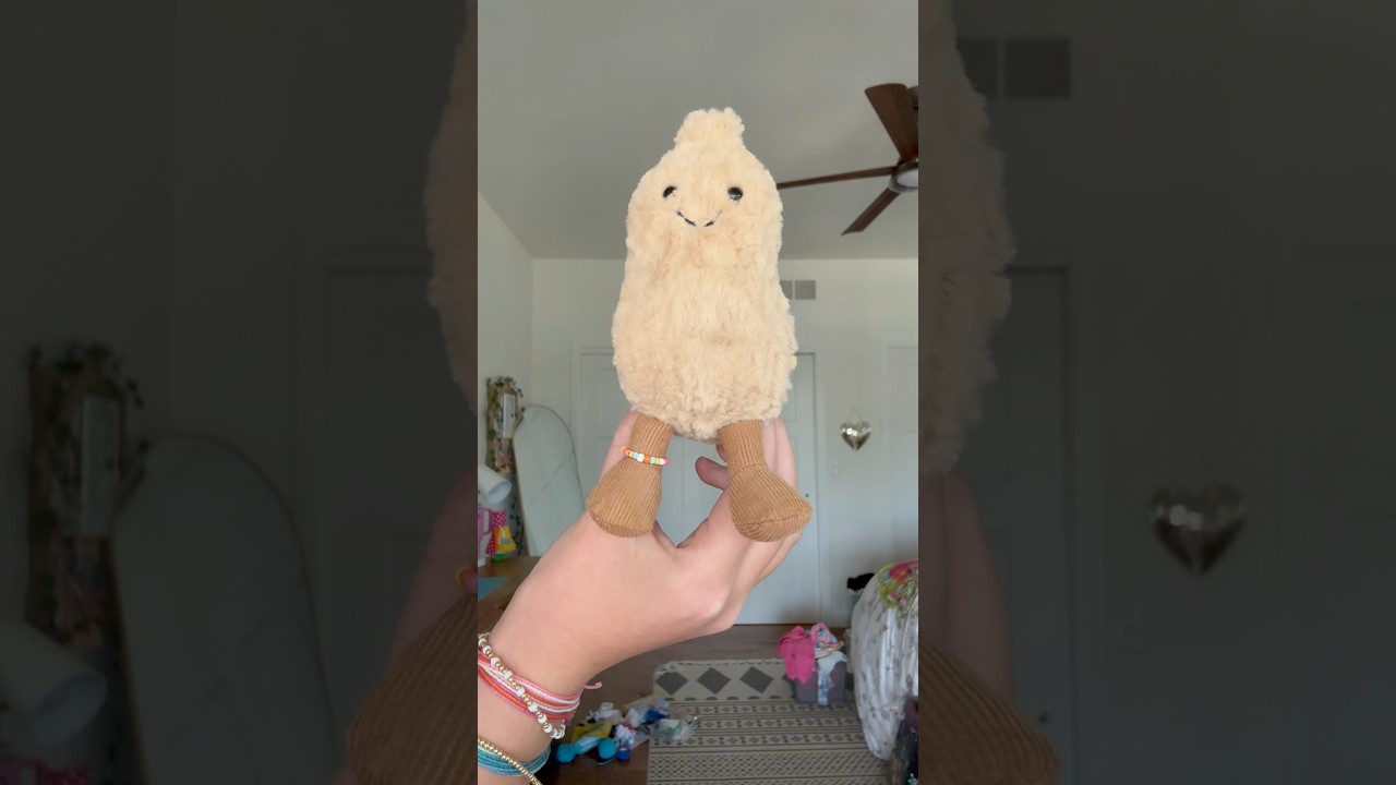Make my Jellycat peanut an anklet!!! 