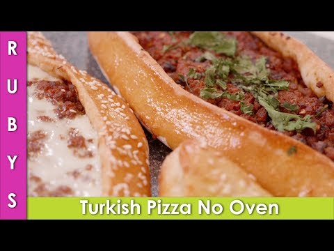 turkish-pizza-without-oven-pide-2-ways-recipe-in-urdu-hindi---rkk