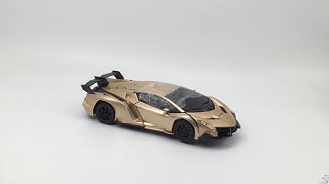 2In1 Gesture Robot Car Remote Control Deformation Vehicle Kids Toy Kit (Red