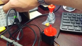 Using function generator to drive servo