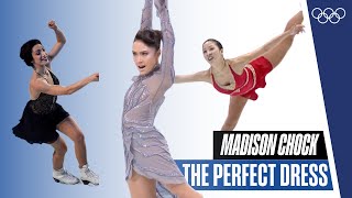 Madison Chock on costume design in figure skating, looking up to Meryl Davis, Michelle Kwan 👗🤩