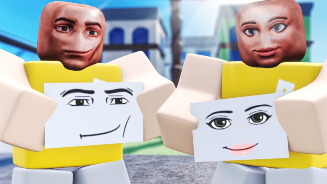 Roblox Realistic Heads O.o... YouTube