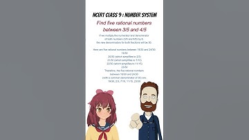 Find Five Rational Numbers Between 3/5 and 4/5