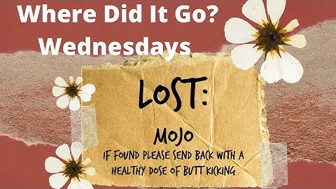 Scrapbook Process Video #474 Where Did It Go? Mojo Lesson 6: Sketch