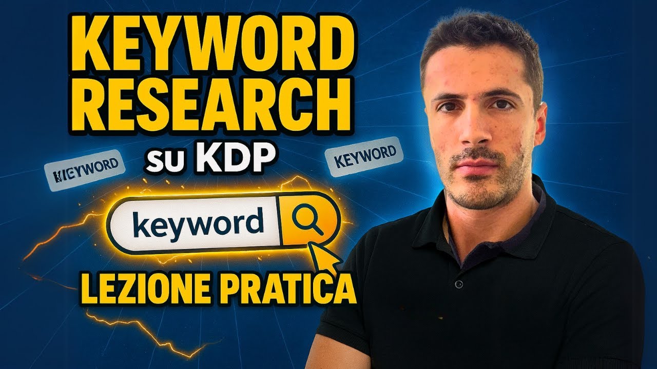 Il metodo di Ricerca Keyword definitivo su Amazon KDP per libri da oltre 10.000$ netti al mese