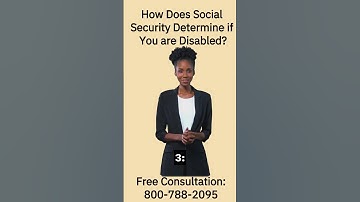 How Does Social Security Determine if You are Disabled ? #SSDI #disabilitybenefits