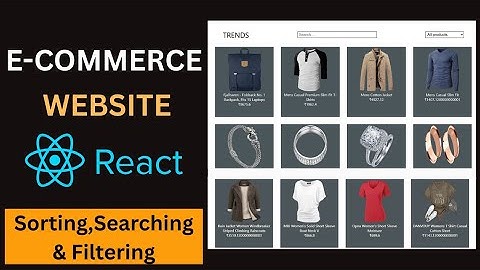 Ecommerce Website Using React JS in Hindi |  Build Ecommerce Website with React JS