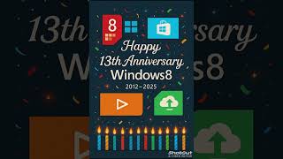 Thirteen Candles: The Windows 8 Anniversary Suite (COPILOT).