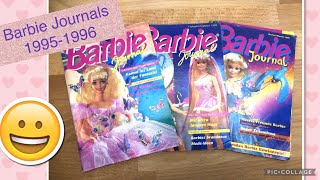 Barbie Journals from 19951996: what Barbies were IN at that time?