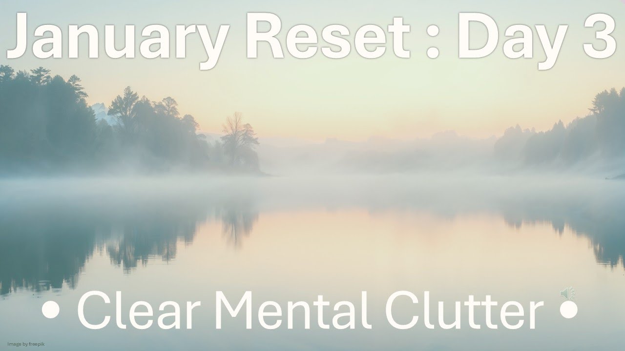 Избавьтесь от внутреннего шума и чрезмерных размышлений: 10-минутная медитация для ясного Нового ...