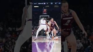 🔥 Marina Mabrey crossover &amp; score | WNBA women's basketball #shorts #short #basketball #wnba