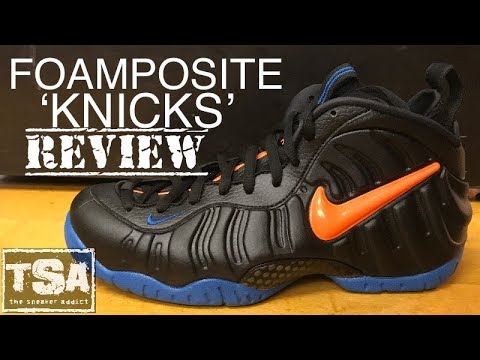 new york knicks foamposites