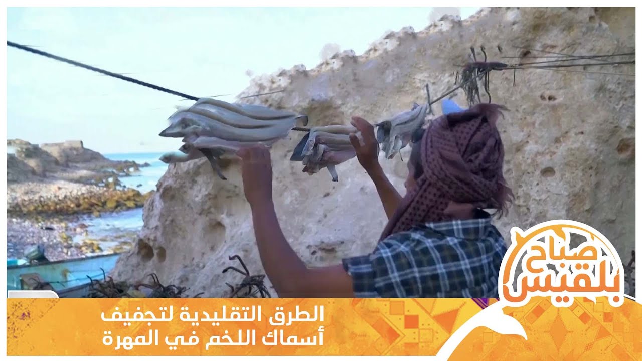 الطرق التقليدية لتجفيف أسماك اللخم في المهرة | تقرير: ياسر محمد