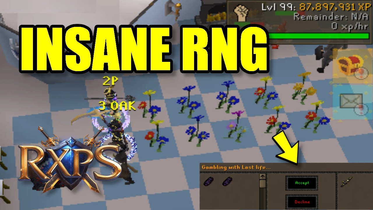 RXPS: *INSANE RNG?!* Chucking Massive Pots on this HUGE Semi-Custom RSPS! +HUGE G/A