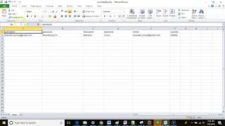Add or enroll users in Moodle by uploading a spreadsheet/CSV