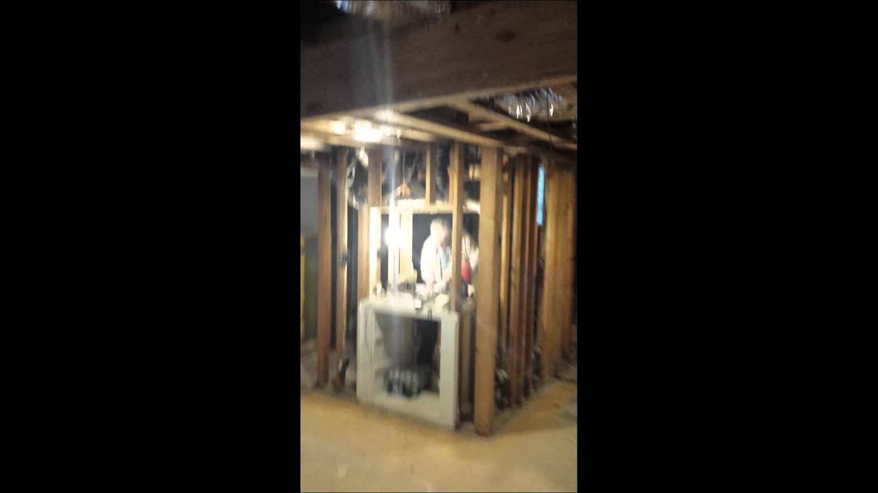 Burlington post concrete and supports