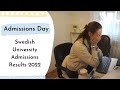 Admissions Day!!! - Swedish University Admissions Results | Anita in Sweden