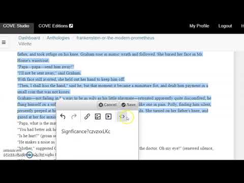 Cove Annotation Error
