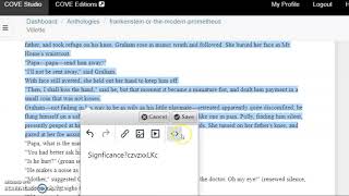 Cove Annotation Error