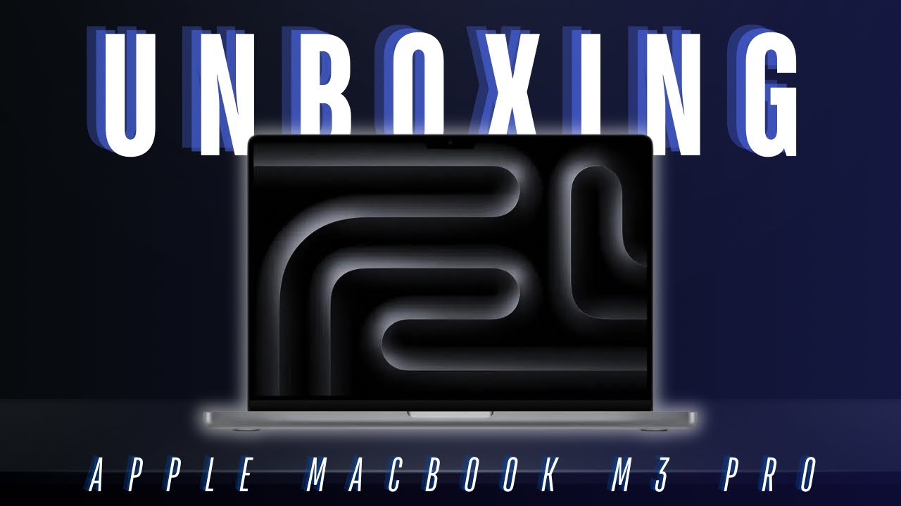 UNBOXING the Apple MacBook M3 Pro!! 