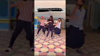 Siblings Rocking for #Chitapata #Chinukulaku song