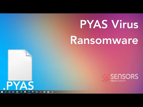 PYAS Virus [.PYAS Files] Ransomware - Remove + Restore [Fix]