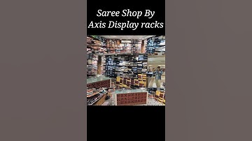Saree Shop Rack By Axis Display Racks. planning a retail shop contact us 8530007700 #shorts