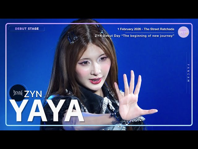 Yaya ZYN - Debut Stage - ZYN Debut Day The Street Ratchada 4k