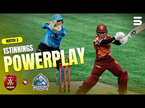 1st Innings Powerplay | Vancouver Warriors W vs Vancouver Anchors W | Canada Super 60 | ZQ1H