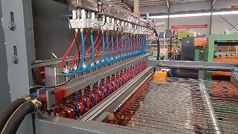 BRC Concrete Reinforcing Steel Rebar Wire Mesh Welding Machine sold to Mexico | High speed