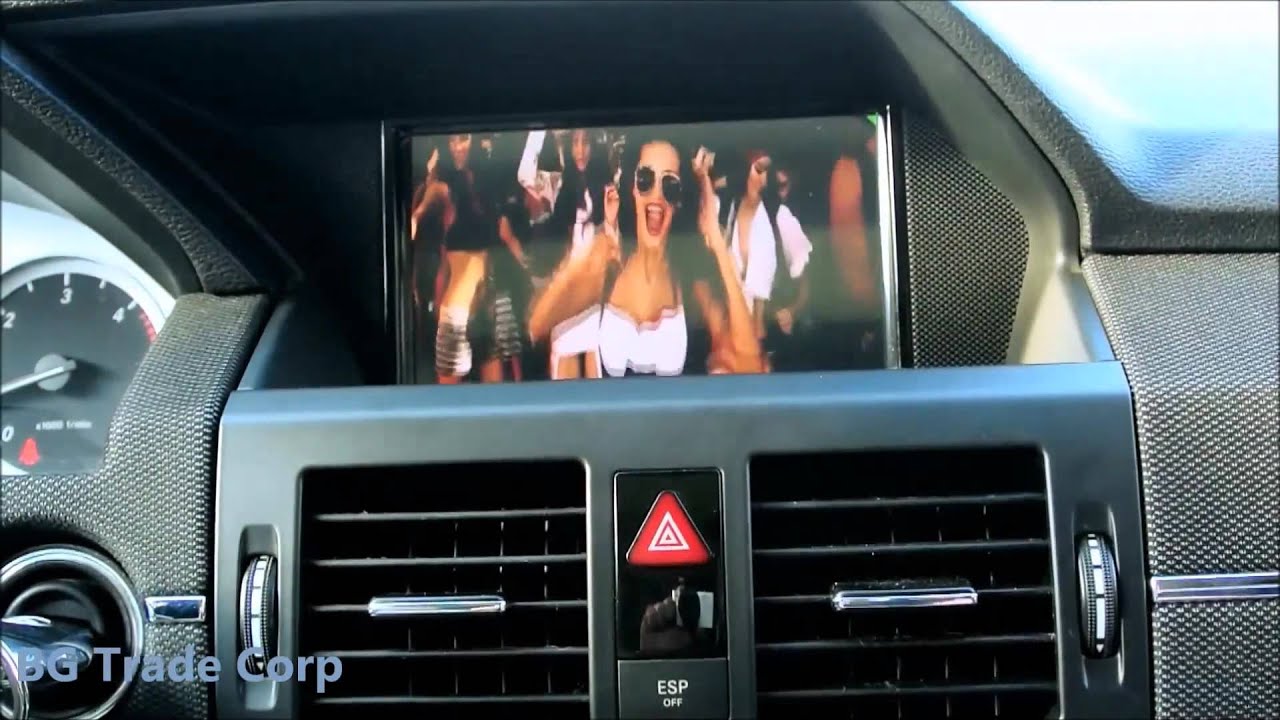 Мерседес glk монитор