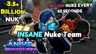 1B Nuke Every 60s & 3.5B Nuke... Persona Team Damage Showcase | Anime Vanguards
