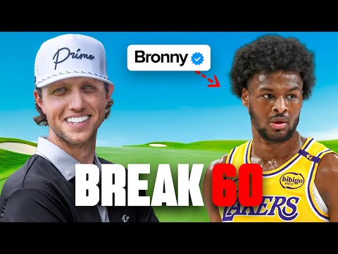 Can I Break 60 with Bronny James?