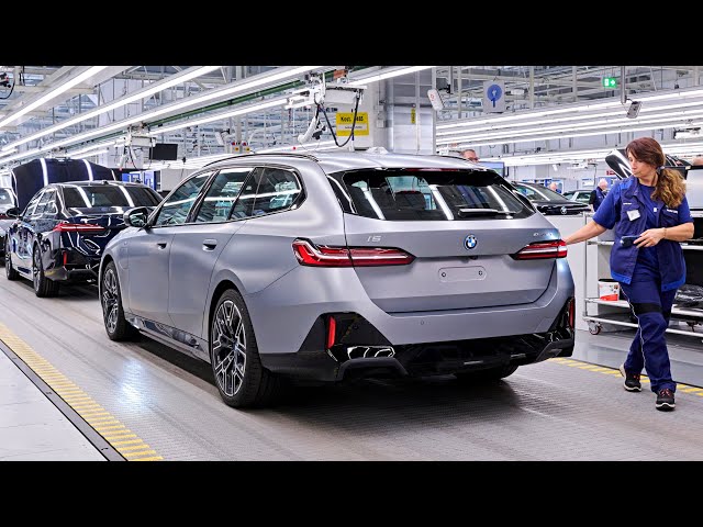 2024 BMW 5 Series  G60 PRODUCTION in Germany 🇩🇪 class=