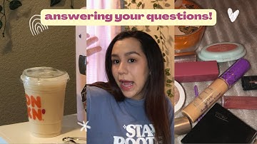 My first Q&A! *answering your questions*