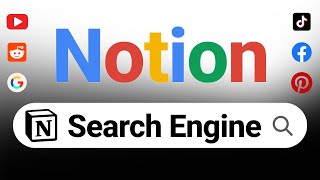 Use Notion Formulas to Create a POWERFUL Search Engine
