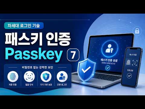 7. 패스키(Passkey) 인증)