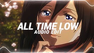 all time low - jon bellion [ edit audio ]
